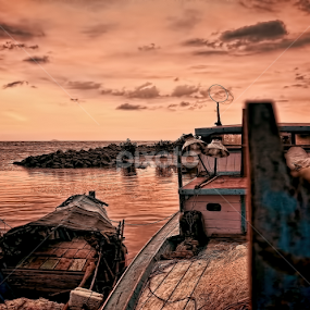 Sunset at My Home - 03 by Aan Rosady - Landscapes Sunsets & Sunrises