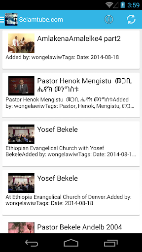 【免費媒體與影片App】Selamtube Christian  Ethiopian-APP點子