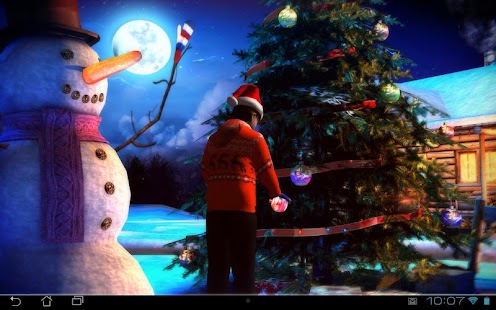 Christmas 3D Live Wallpaper - screenshot