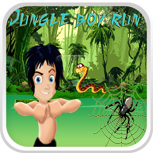 Tarzan kid Jungle run LOGO-APP點子