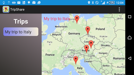 TripShare Screenshots 1