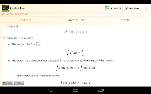 Math Helper Lite - Algebra