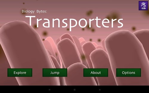 Android application Biology Bytes - Transporters screenshort
