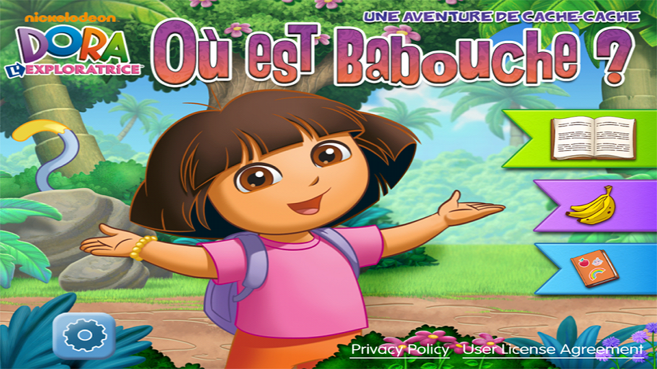 Android application Dora the Explorer: Find Boots! screenshort