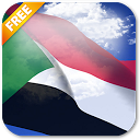 3D Sudan Flag Live Wallpaper mobile app icon