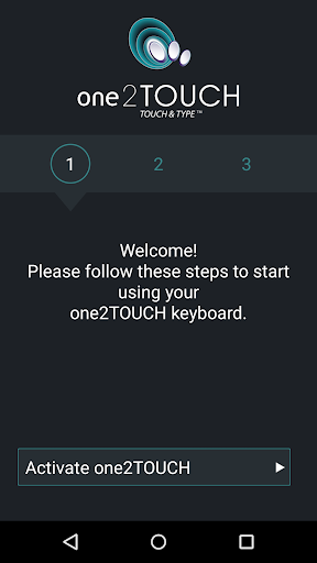 one2TOUCH Flipcover Keyboard
