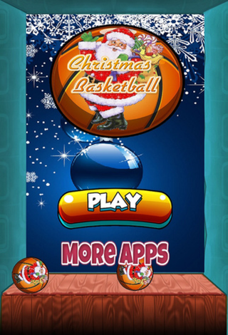 Christmas basket ball