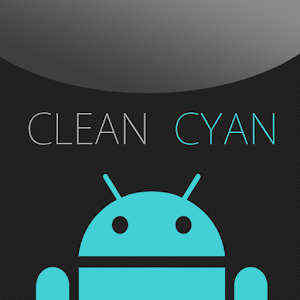 GO SMS Clean Cyan Theme