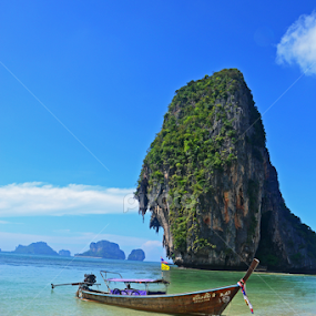 Phra Nang Beach by Brent Huntley - Landscapes Travel