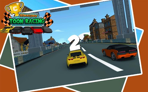 How to install Downtown Car Toon Racing patch 1.4 apk for bluestacks
