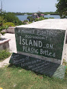 Plastic Bottle Floating Island