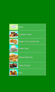 Calorie Count Fast Foods Screenshots 10