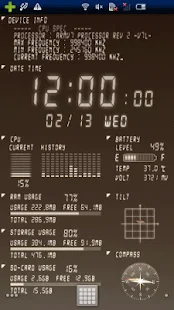 Device Info Ex Live Wallpaper - screenshot thumbnail