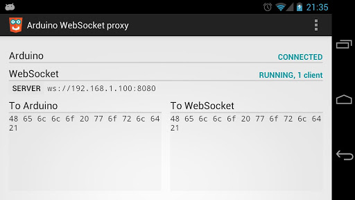 【免費工具App】Arduino WebSocket proxy-APP點子