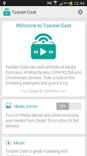 Tosster Cast DLNA UPNP Player - screenshot thumbnail