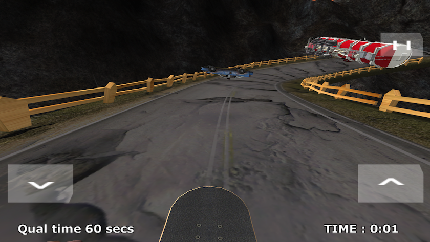 Skateboard Racing Screen 3