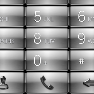 Dialer Gloss Chrome Theme