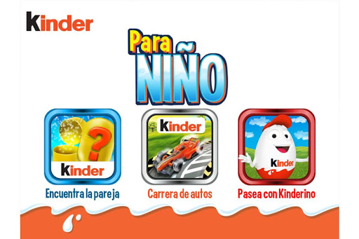 Kinder Sorpresa Niños