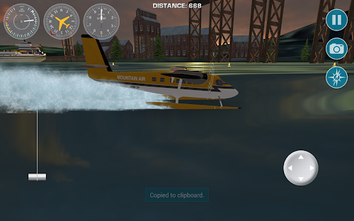 Android application Airplane Fly Bush Pilot screenshort