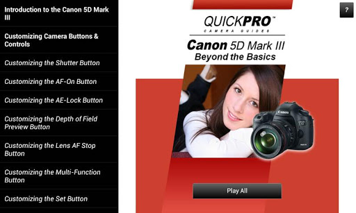 Guide to Canon 5D Mark III B