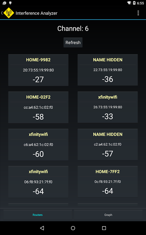    Interference Analyzer (no ads)- screenshot  