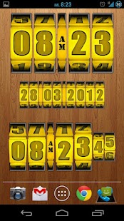 Download 3D Rolling Clock GOLD APK for PC