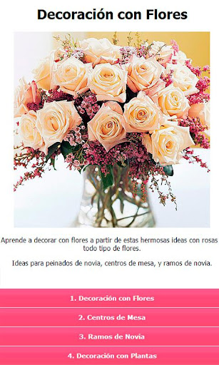 Decoracion con Flores