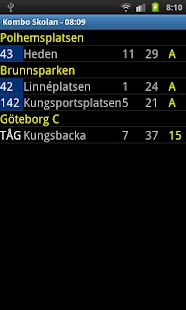 Västtrafik - JustInTime Screenshots 2