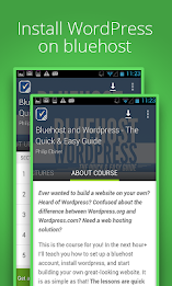 Learn Wordpress & Bluehost poster 1