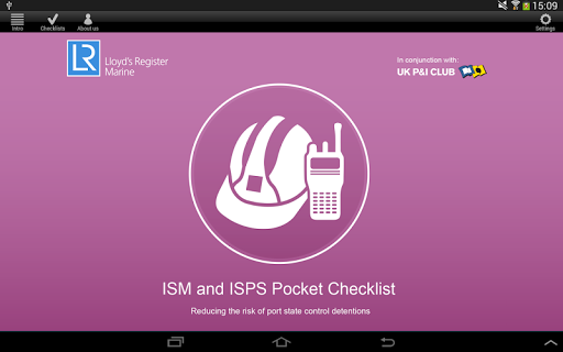 【免費商業App】ISM & ISPS Pocket Checklist-APP點子