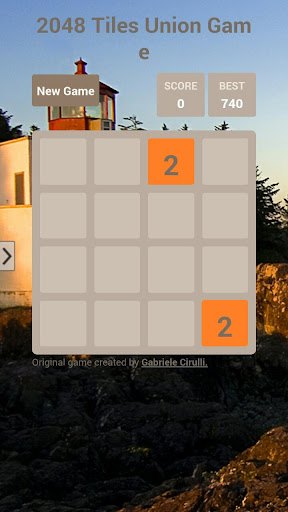 2048 Tiles Union Game