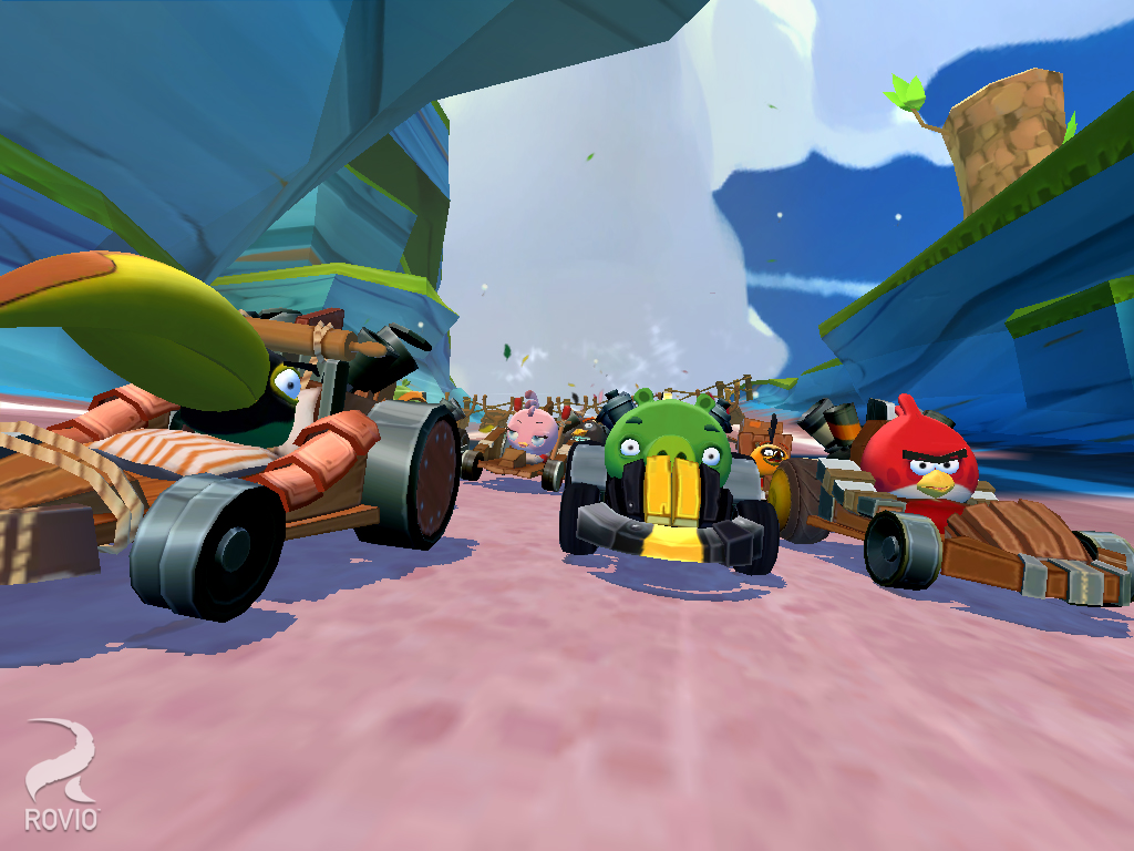 Игра Angry Birds Go! для планшетов на Android