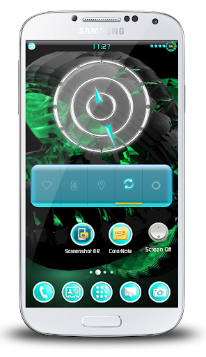 Trans Green CM11 Theme