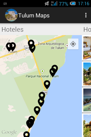 Tulum Maps Screen 3