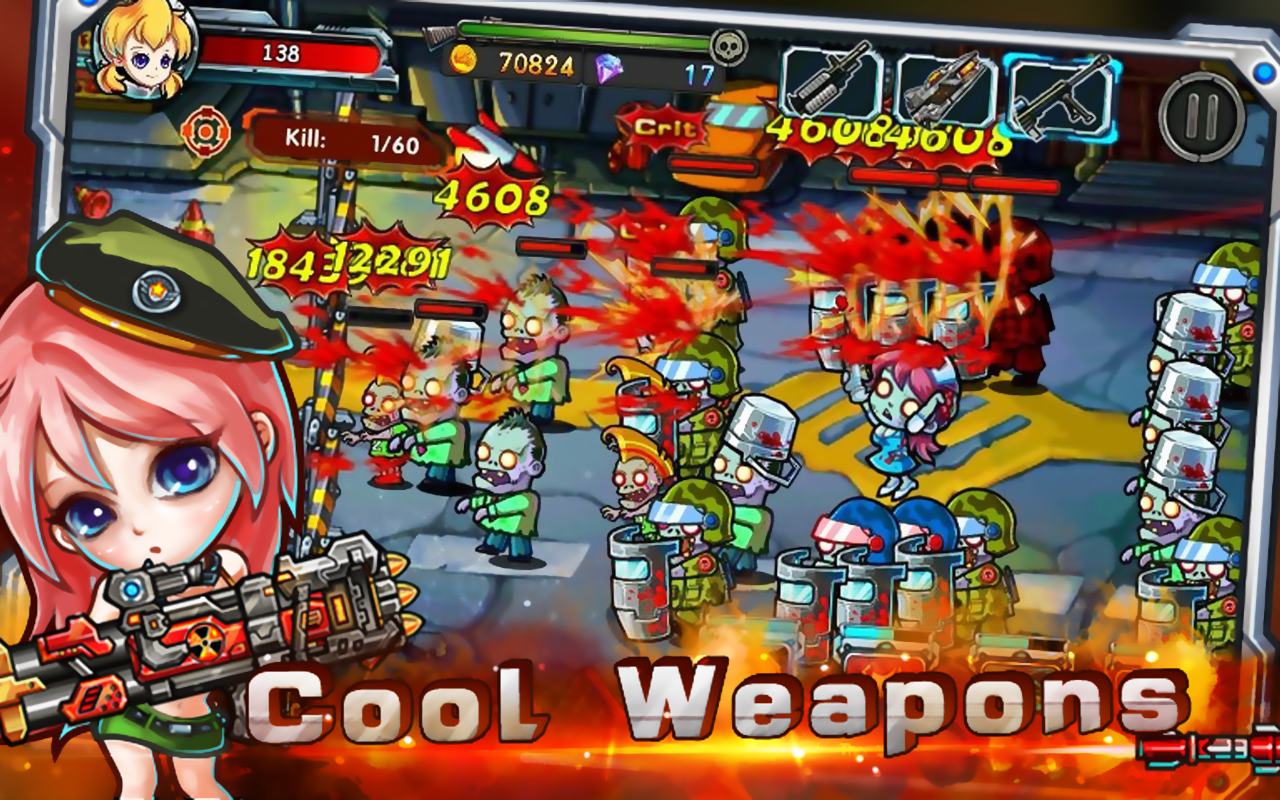 Zombie Go Ballistic: Rampage - screenshot