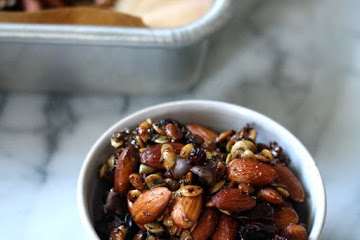Super Seedy Trail Mix with Almonds, Chia, and Cranberries