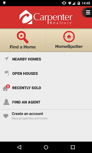 Carpenter Realtors Home Search