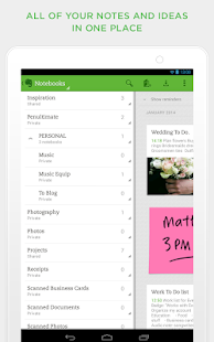 Evernote - screenshot thumbnail
