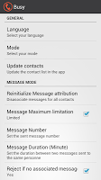 Sms answer and call blocker APK ภาพหน้าจอ #12