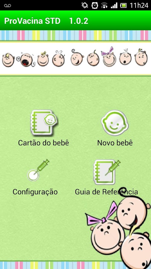 Android application ProVacina - Standard screenshort