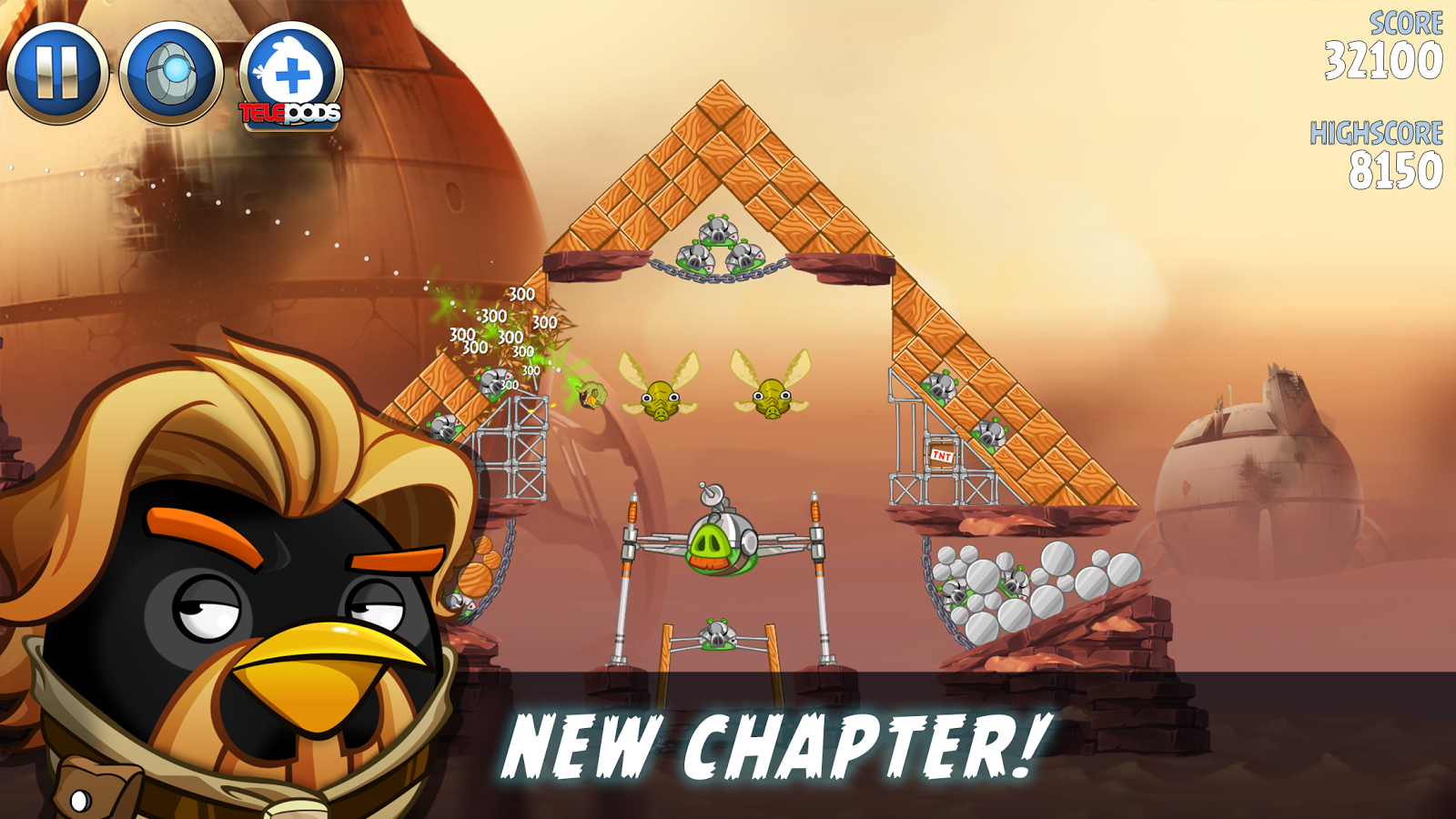    Angry Birds Star Wars II Free- screenshot  
