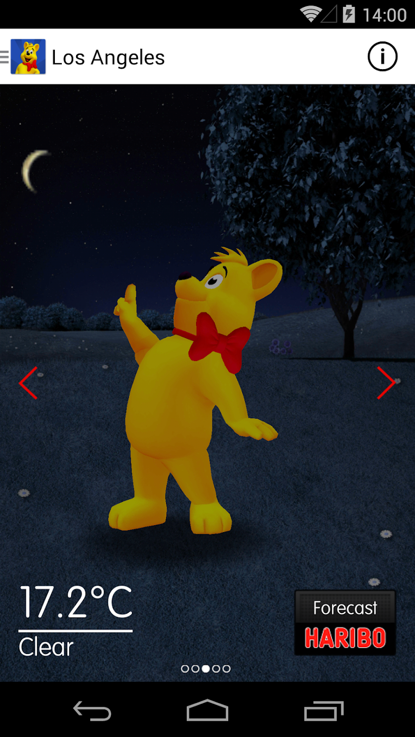 HARIBO App Screen 3