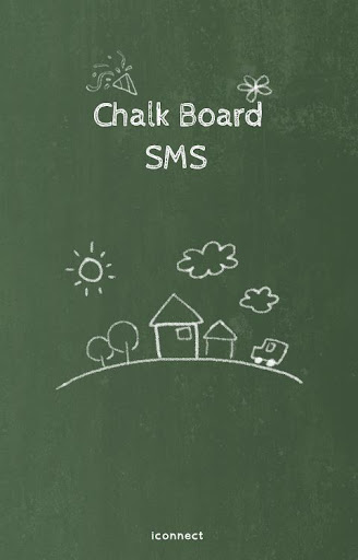 Chalk Board GO sms theme