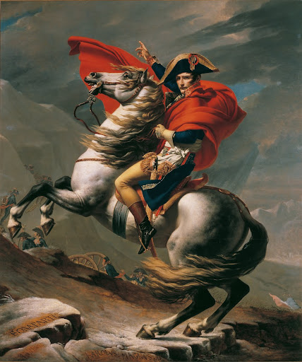 Napoleon at the Great St. Bernard