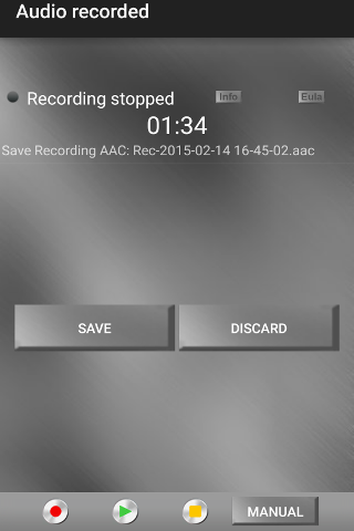 【免費媒體與影片App】Hi Quality Rec Audio recording-APP點子