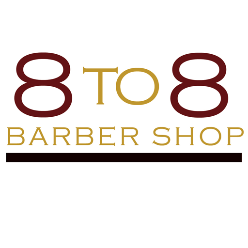 8to8 Barber Shop LOGO-APP點子