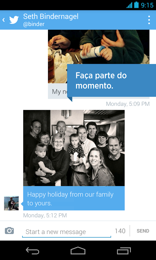 Twitter - screenshot