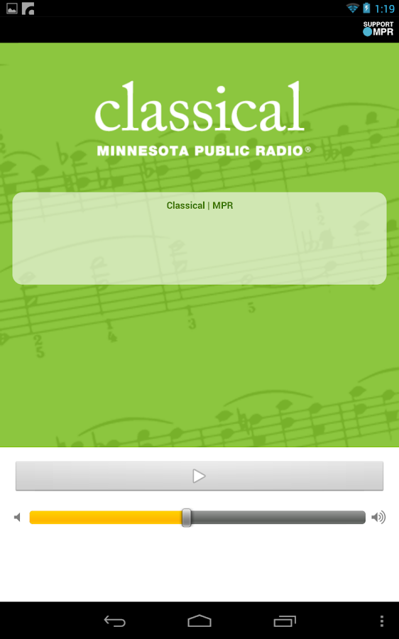   MPR Radio – Capture d'écran 