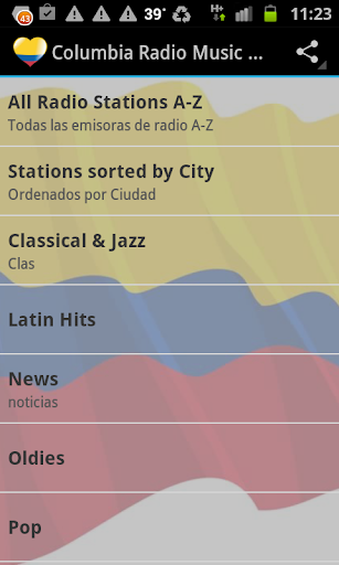 Colombia Radio Music News