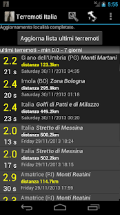 Terremoti Italia